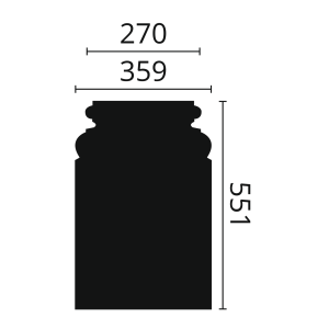 Pilaster PB1 ARSTYL® NOËL & MARQUET