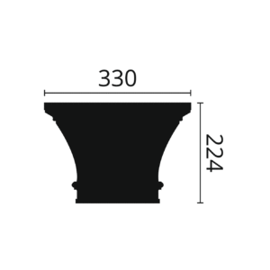Pilaster PC2 ARSTYL® NOËL & MARQUET