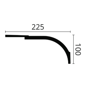 Listwa Sufitowa WT22 WALLSTYL® NOËL & MARQUET