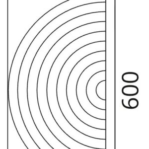 Panel dekoracyjny CANELÉ R L ARSTYL® Noël & Marquet — 600 × 300 mm